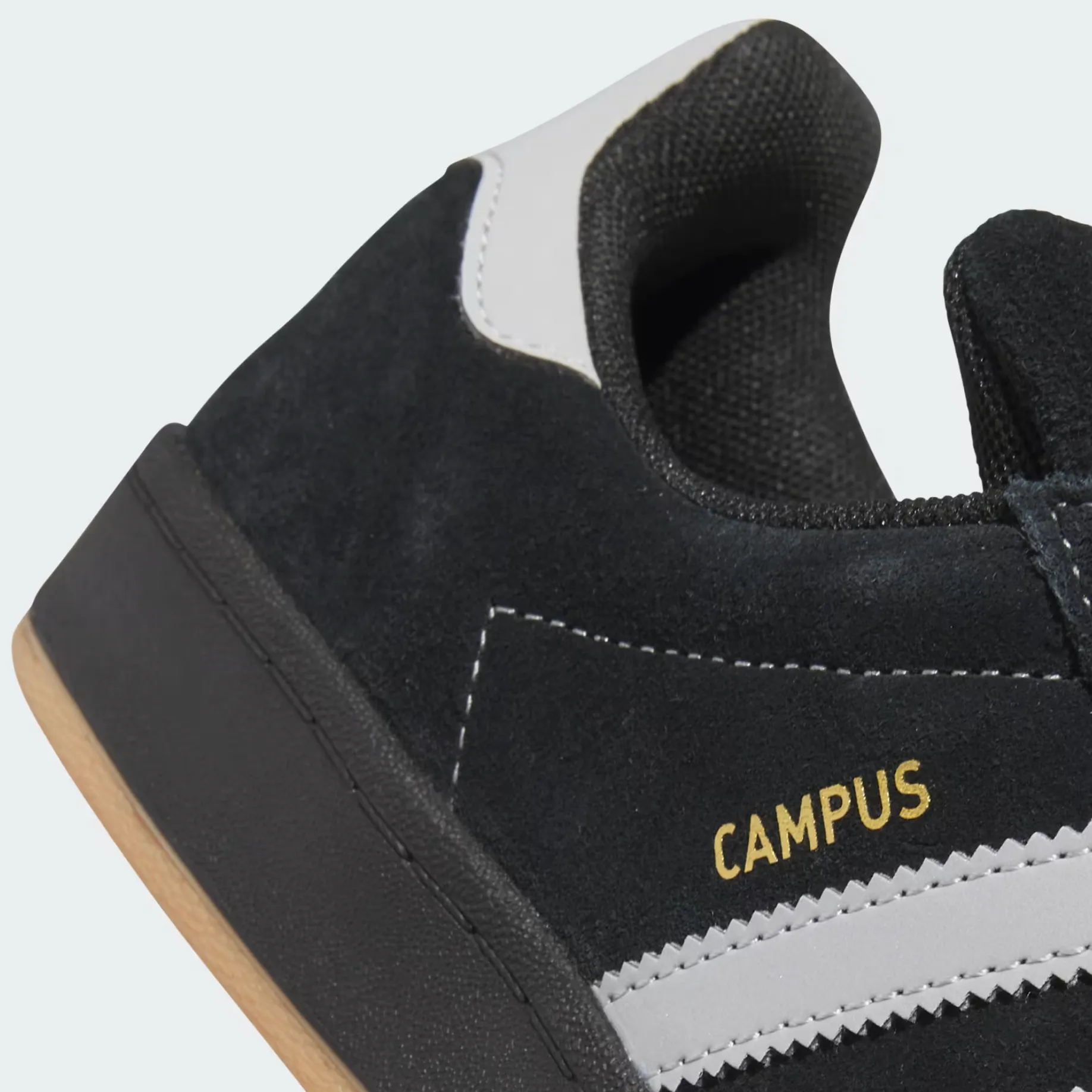 ADIDAS CAMPUS 90S ADV CORE BLACK / GREY TWO / GOLD METALLIC