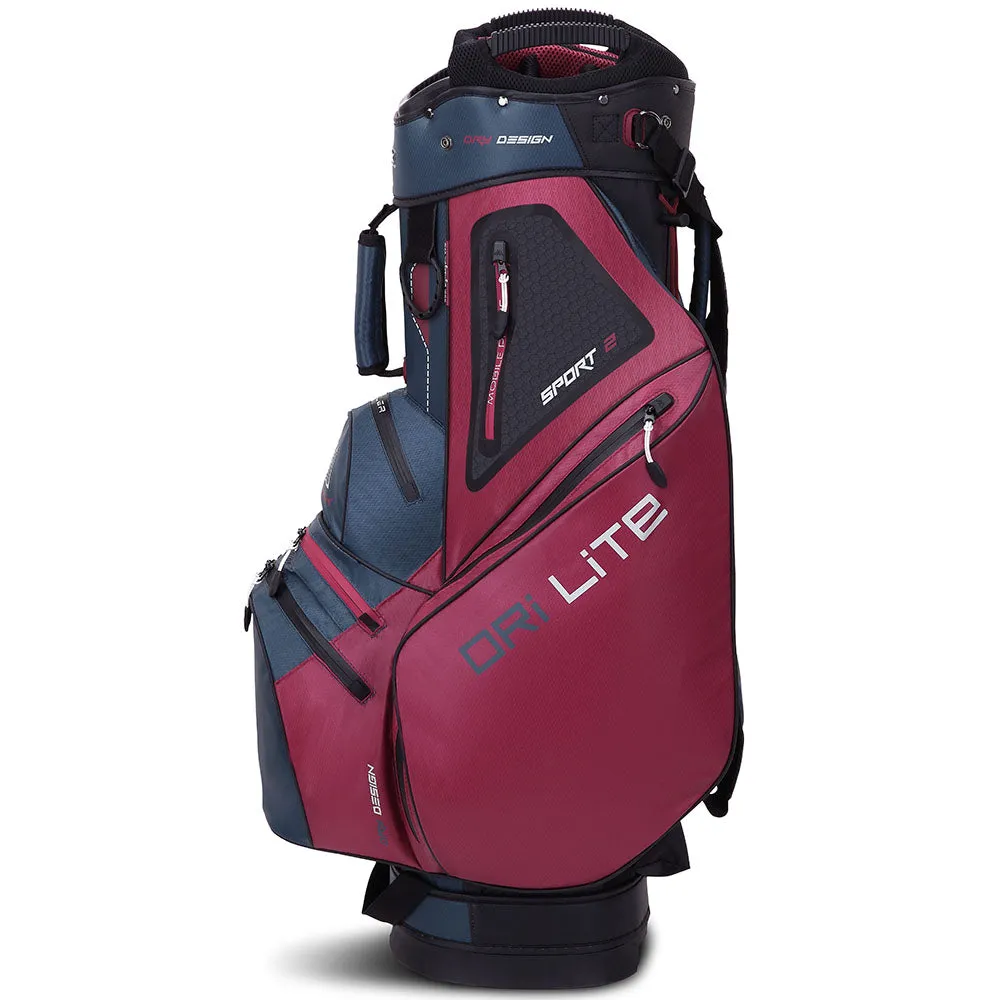 Big Max Dri Lite Sport 2 Cart Bag - Blueberry/Merlot