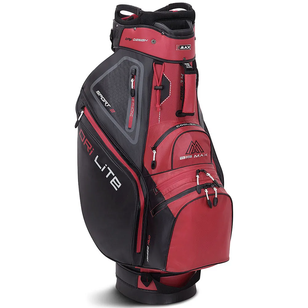 Big Max Dri Lite Sport 2 Cart Bag - Red/Black