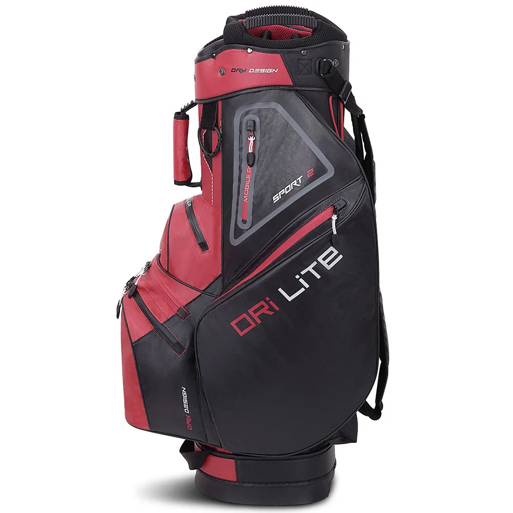 Big Max Dri Lite Sport 2 Cart Bag - Red/Black
