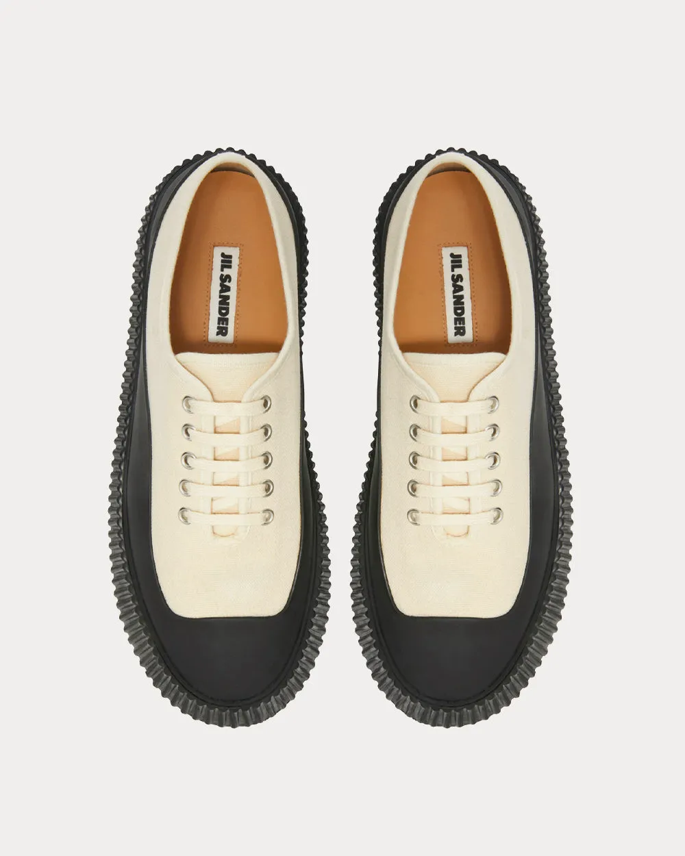Canvas Natural Low Top Sneakers