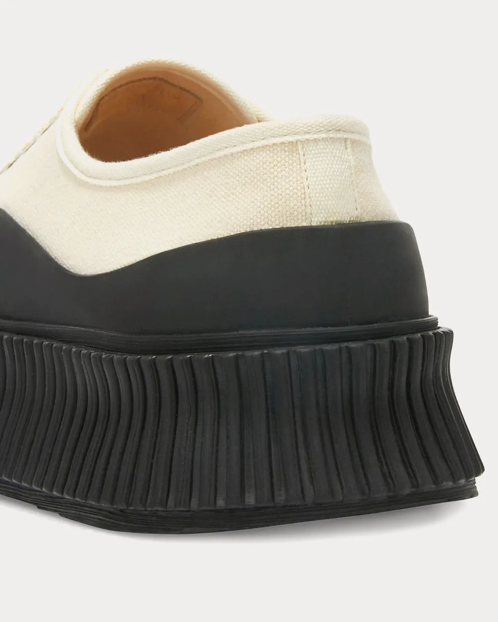 Canvas Natural Low Top Sneakers