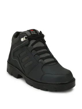 Eego Italy® Heavy Duty Genuine Leather Steel Toe Safety Boots