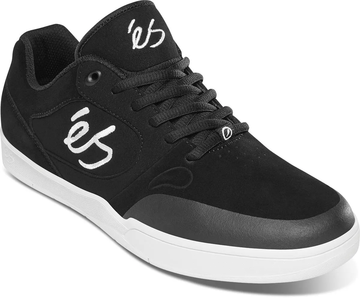 eS Mens Swift 1.5 Black White Gum Shoes