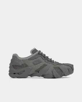 Flex Technical Knit Grey Low Top Sneakers