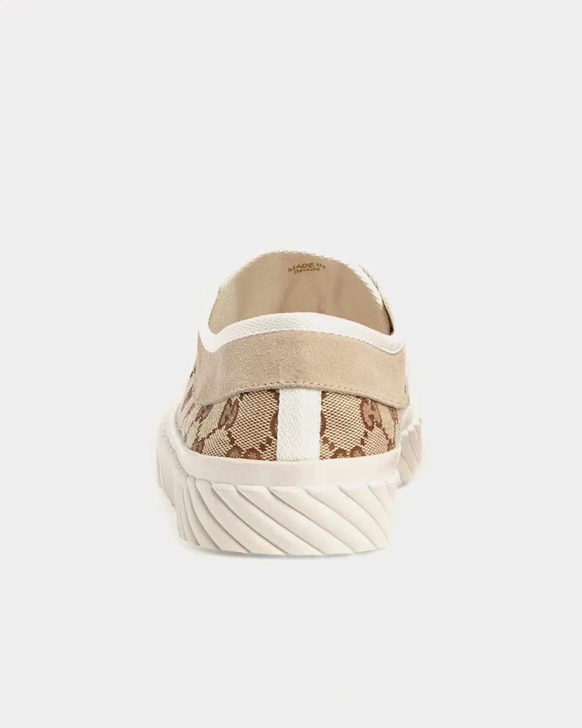 GG Canvas Beige / Ebony Low Top Sneakers