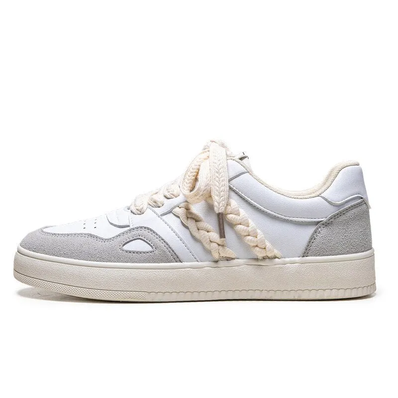 Hnzxzm Fashion Men Sneakers Platform Laced Men Casual Shoes  Low Top Flat Vulcanize Shoes New Male Skate Shoes Zapatos De Hombre