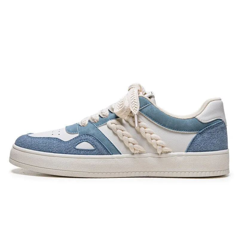 Hnzxzm Fashion Men Sneakers Platform Laced Men Casual Shoes  Low Top Flat Vulcanize Shoes New Male Skate Shoes Zapatos De Hombre