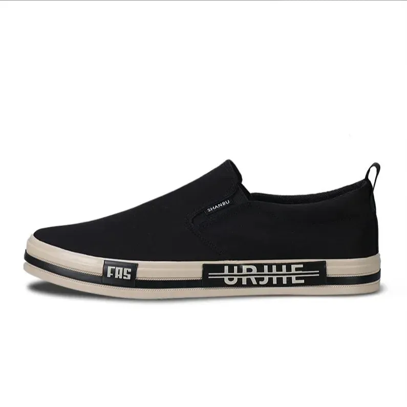 Lightweight Men's Canvas Low-cut Vulcanized Shoes Men Espadrille Non-slip Casual Shoes Flats