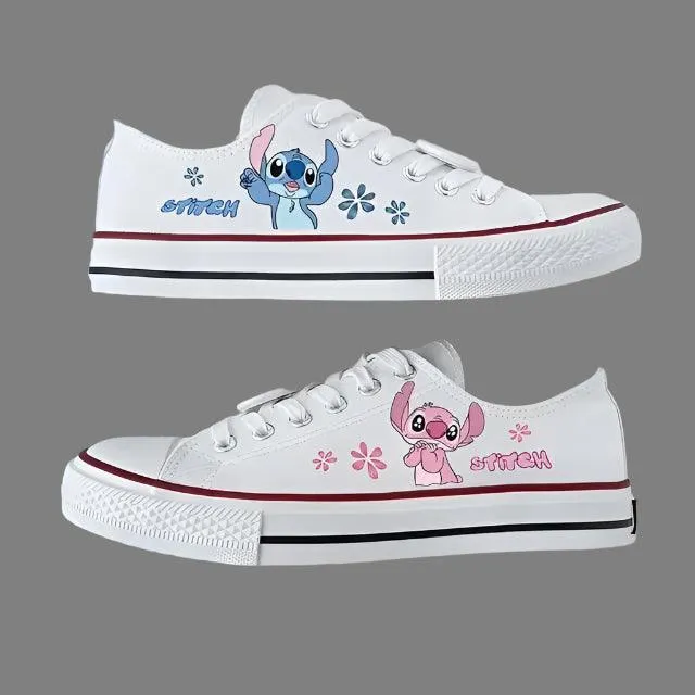Men & Women Graffiti Fashion High-Top & Low-Top Canvas Sneaker Shoes