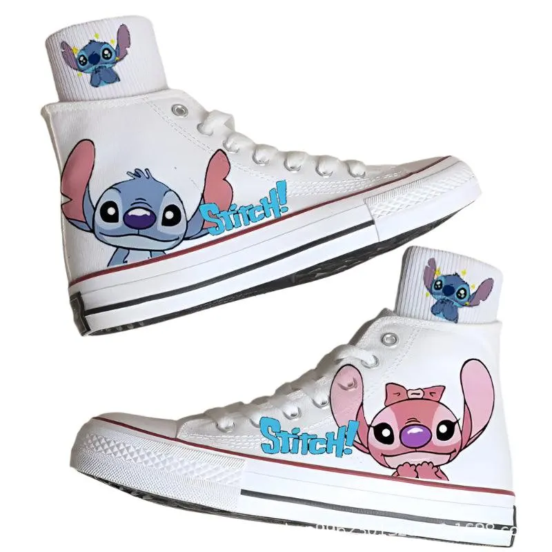 Men & Women Graffiti Fashion High-Top & Low-Top Canvas Sneaker Shoes