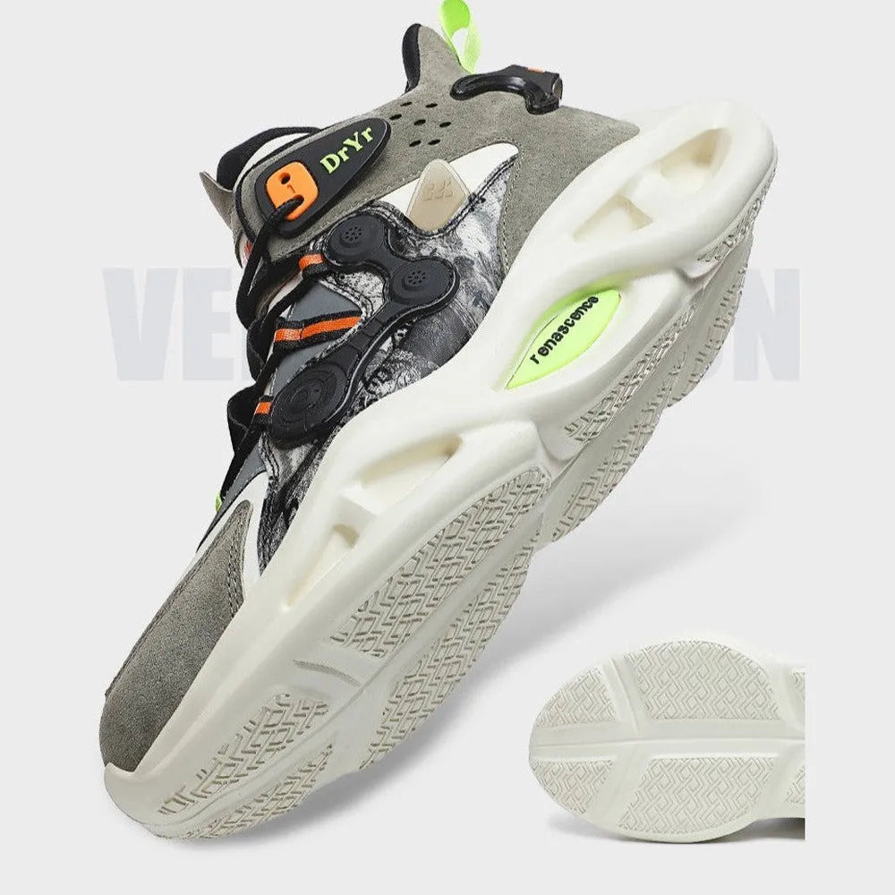 Men Casual Trainer Race Breathable Loafers Running Shoes