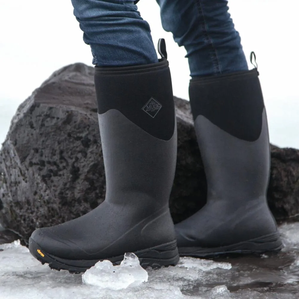 Muck Footwear Men ARCTIC ICE VIBRAM  ARCTIC GRIP ALL TERRAIN T BLACK