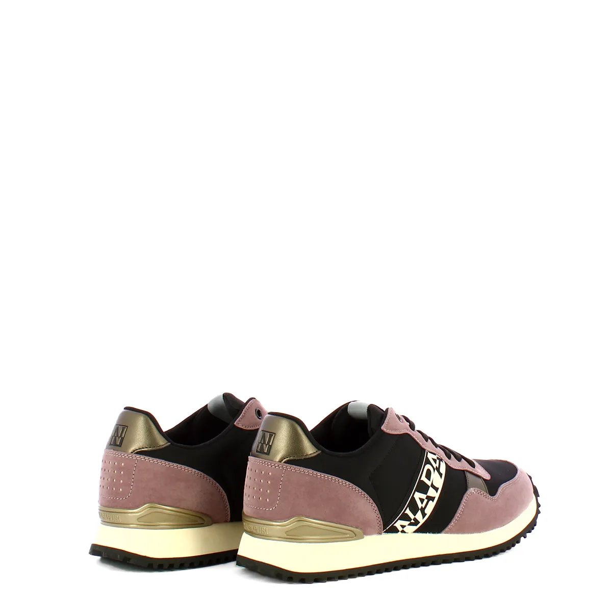 Napapijri - Astra Black Pink Women's Sneakers - NP0A4HWC - BLACK/PINK