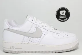 Nike Air Force 1 Low '07 White Perforated Neutral Grey