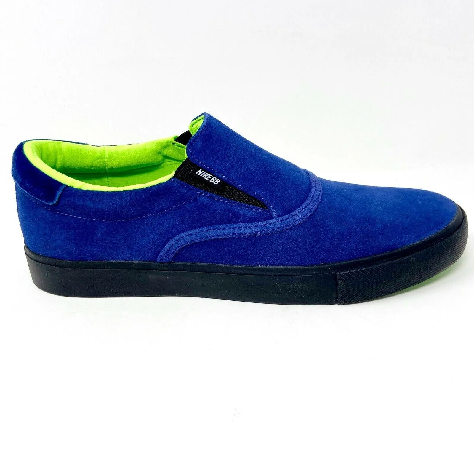 Nike SB Zoom Verona Slip Leo Baker Blue Black Mens Skateboard Shoes DC4231 400