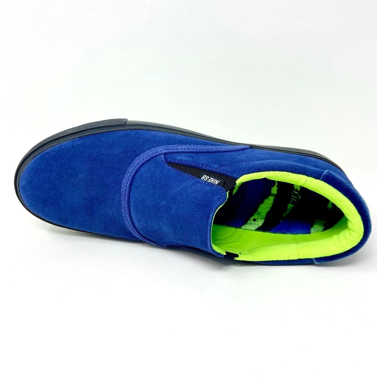 Nike SB Zoom Verona Slip Leo Baker Blue Black Mens Skateboard Shoes DC4231 400