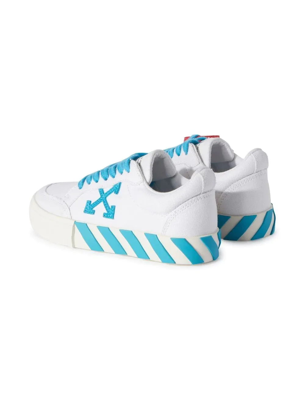 OFF-WHITE KIDS Vulcanized Lace Up White Light Blue