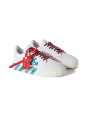 OFF-WHITE KIDS Vulcanized Lace Up White Light Blue