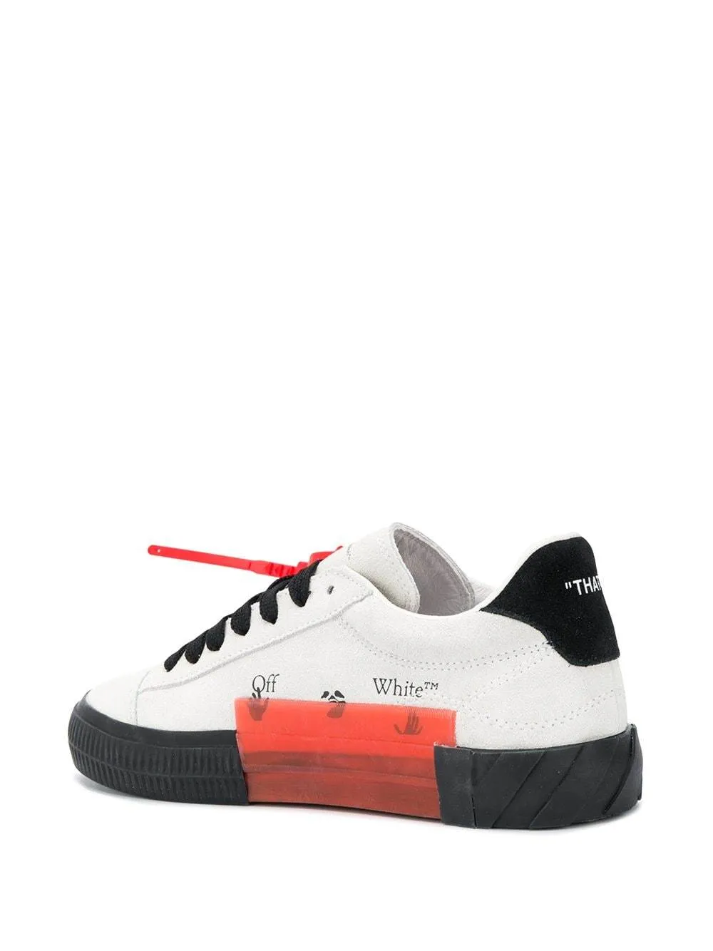 OFF-WHITE New Arrow Low Vulcanized Sneakers White