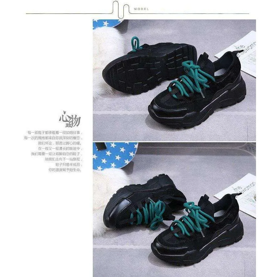 Platform Sneakers - Woman Fashion Spring Boots