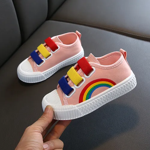 Rainbow Canvas Sneakers