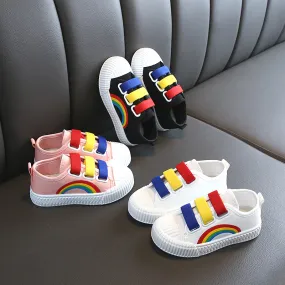 Rainbow Canvas Sneakers