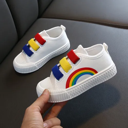 Rainbow Canvas Sneakers
