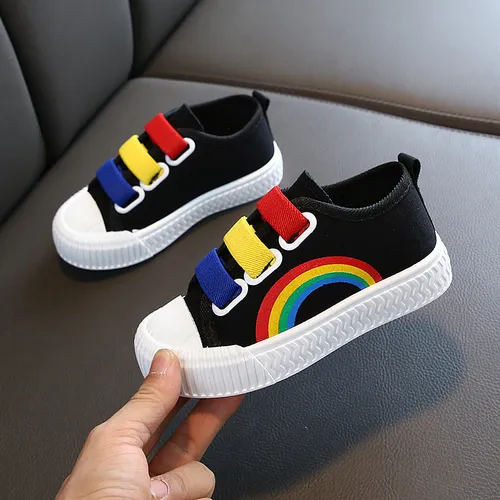 Rainbow Canvas Sneakers