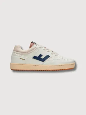 Sneakers Retro 90s Navy Caramel Vegan | Flamingos Life
