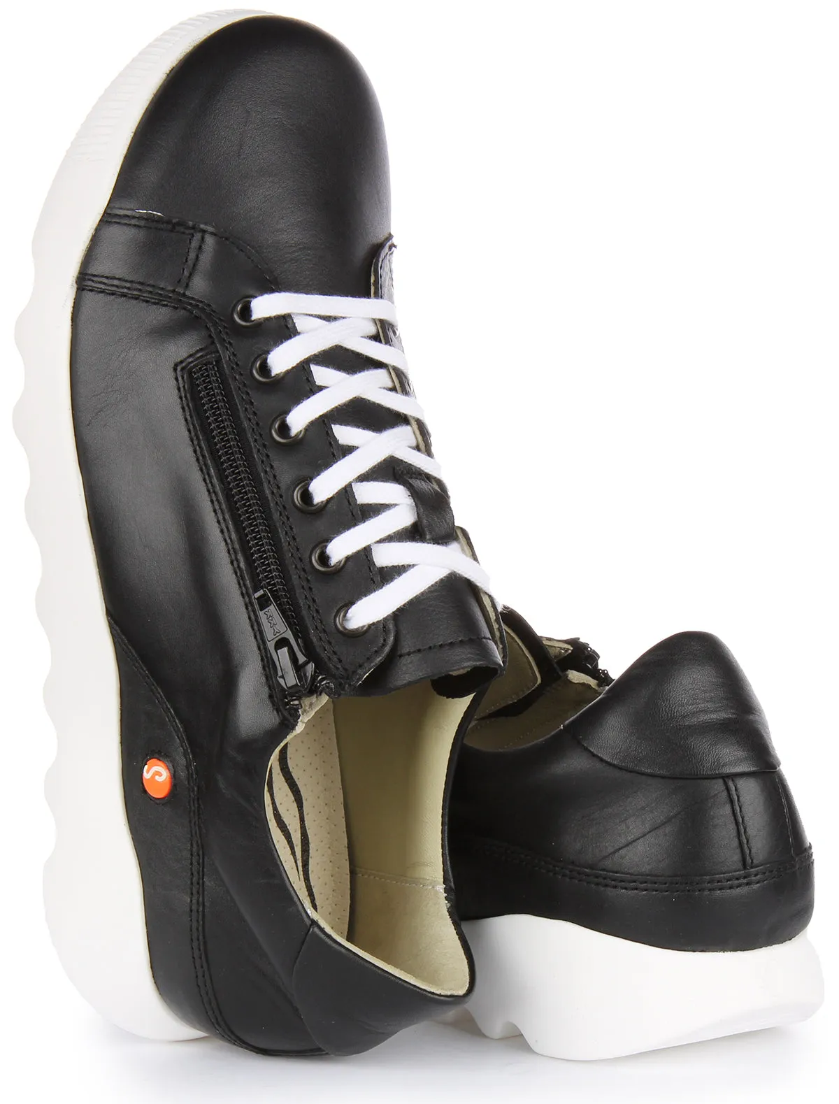 Softinos Whiz Smooth In Black For Women