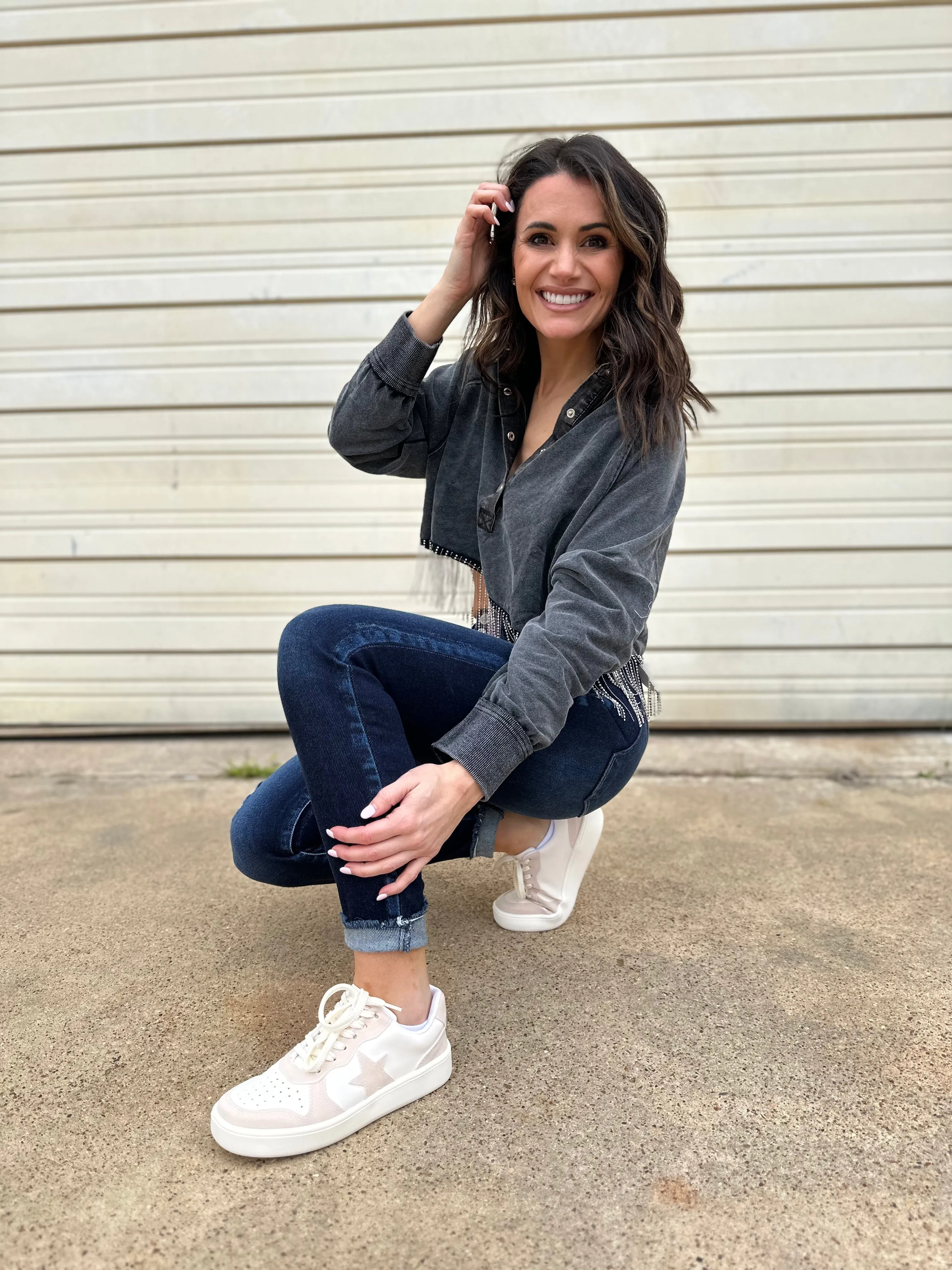 Sweet Neutral Star Sneakers