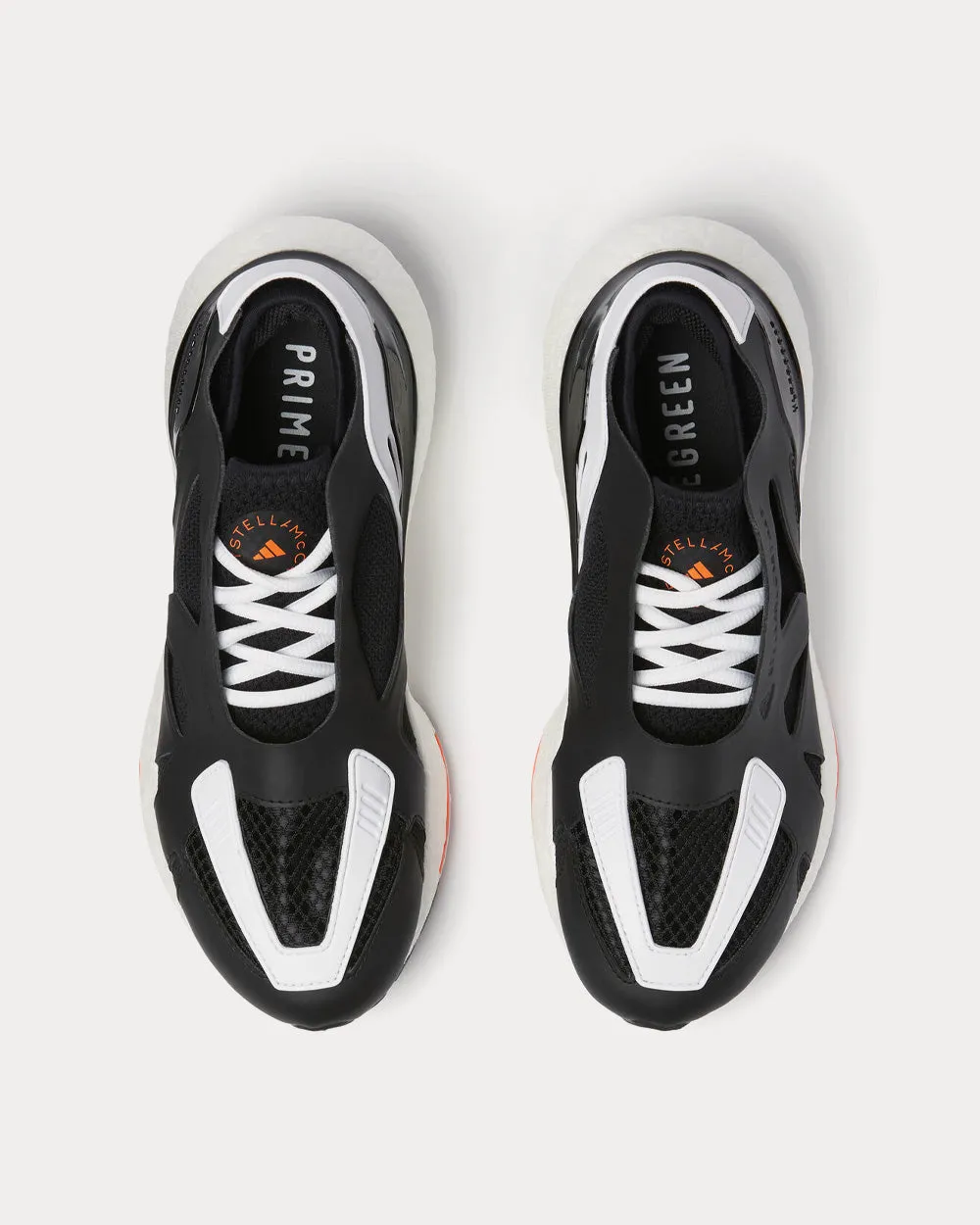 Ultraboost 22 Black / White / Signal Orange Running Shoes