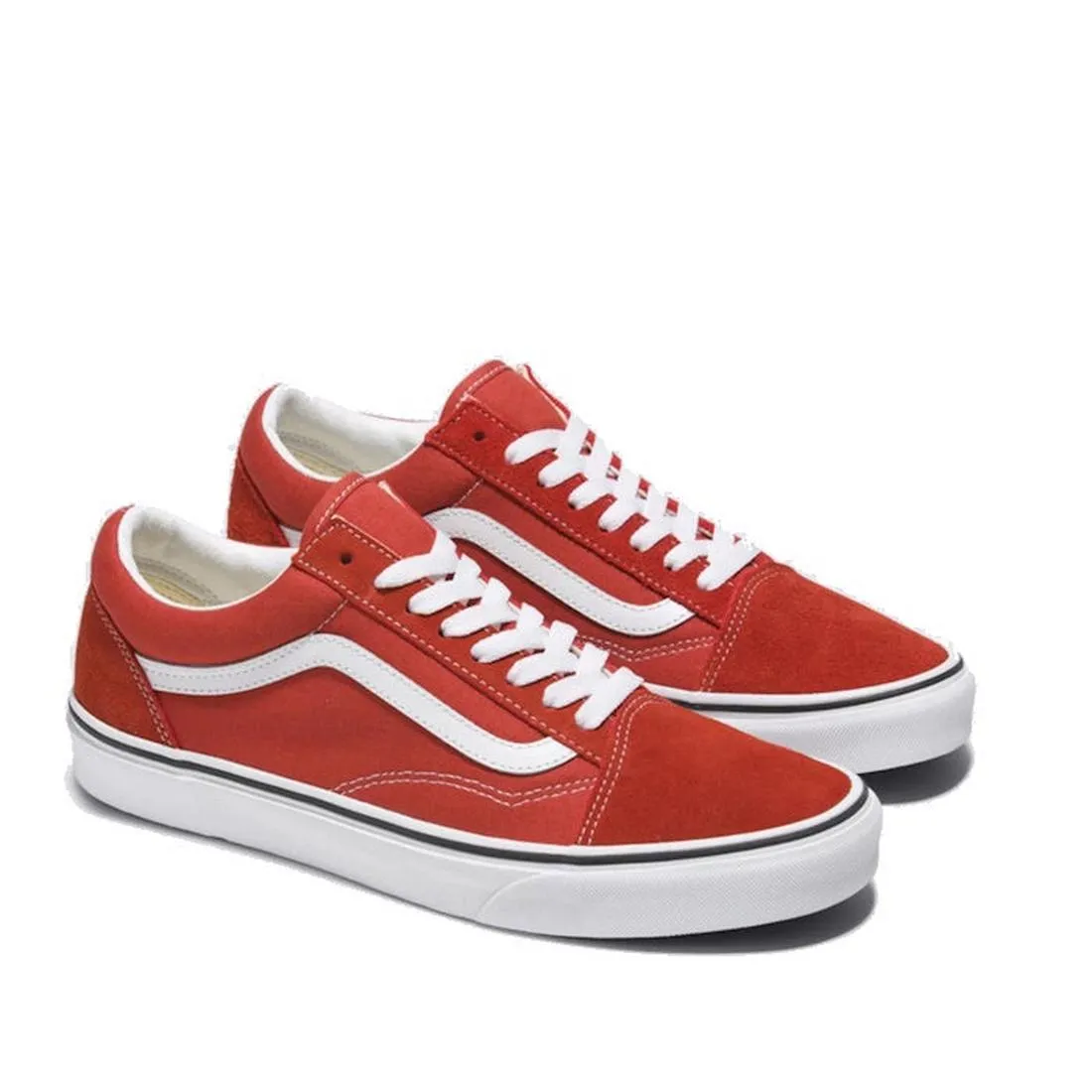 Vans - Old Skool Adults Color Theory Bossa Nova Rust Red NOT RETUNABLE