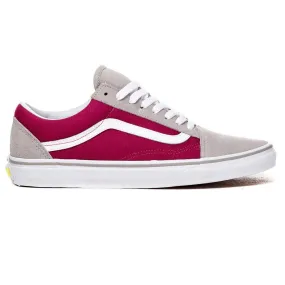 VANS Old Skool Drizzle Sangria Gray Wine Womens Size 5.5 Suede Casual Shoes