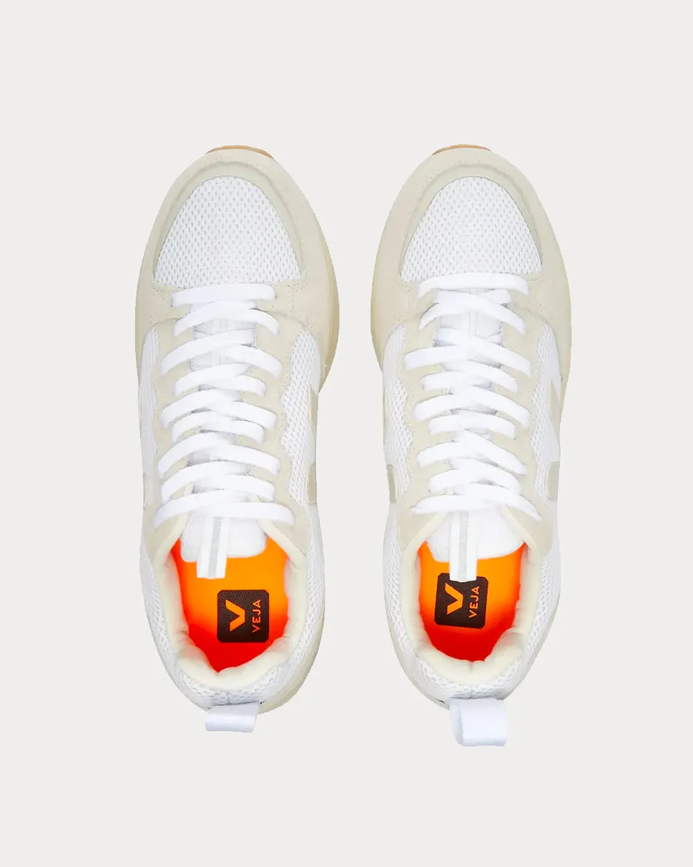 Venturi Oversized White Gum Low Top Sneakers