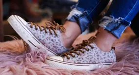 Very G Driana Taupe Leopard Sneakers