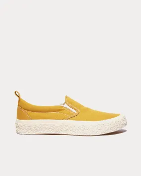 Vulcanised Yellow Slip On Sneakers