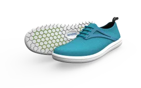 Wide Urban Flex Sneakers - Ocean